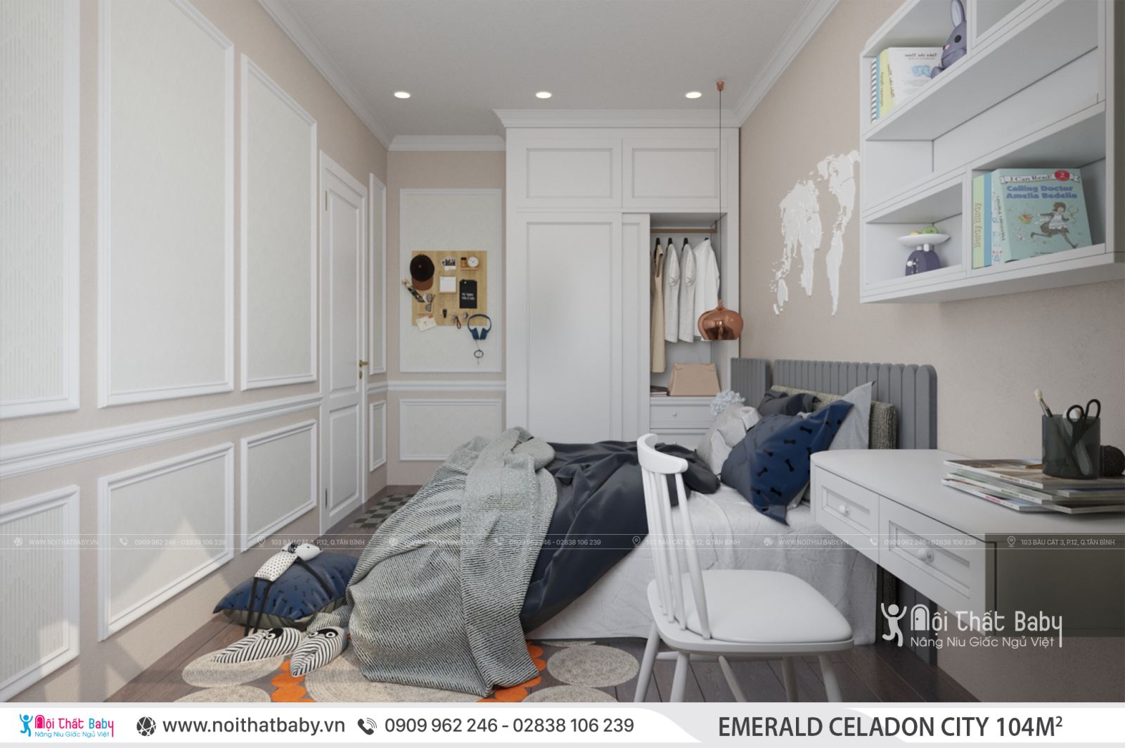 Tổng hợp các mẫu thiết kế nội thất Chung cư Emerald Celadon City